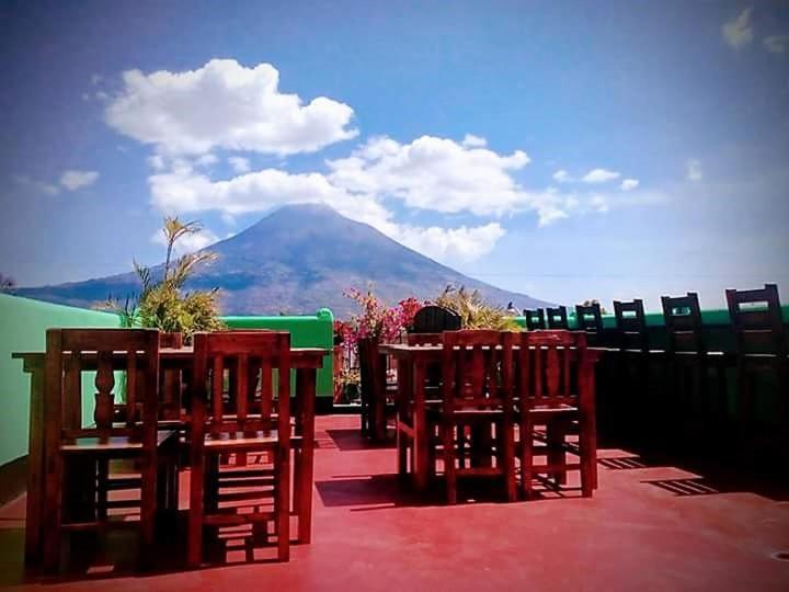 La Vieja Terraza Albergue Antigua Exterior foto