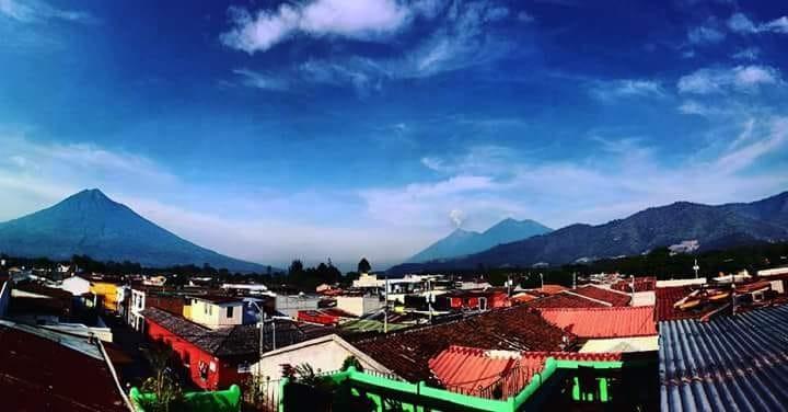 La Vieja Terraza Albergue Antigua Exterior foto